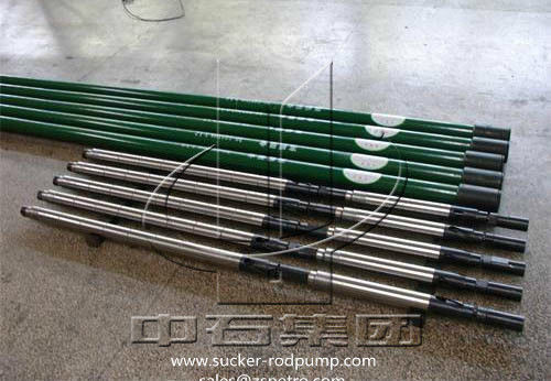 25 - tubería de la bomba bien de la longitud de los 30ft con el lechón subsuperficie Rod Pump del émbolo del metal del espray