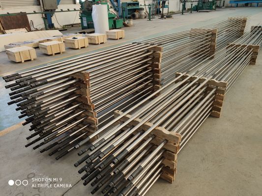 Émbolo de la bomba de Pin Ends Spray Metal Coating de las piezas de la bomba del campo petrolífero del API 11AX 0061