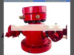 Cabezal de revestimiento para equipos de boca de pozo API 6A para campos petrolíferos, en condiciones nuevas, con componentes principales: bomba y recipiente a presión