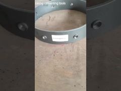 Ver visualización de centralizadores de entubación API con collarines de tope articulados usados para demostración en yacimientos petrolíferos