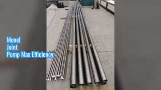 Émbolo de junta Monel de bomba de varilla de bombeo API 11AX